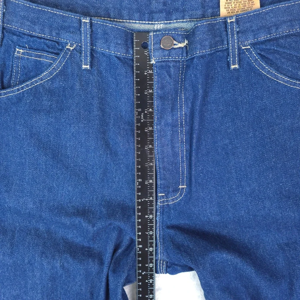 Dickies Carpenter Jeans Mens 38x30 Blue Relaxed Fit Workwear‎ Utility Y2K Skater